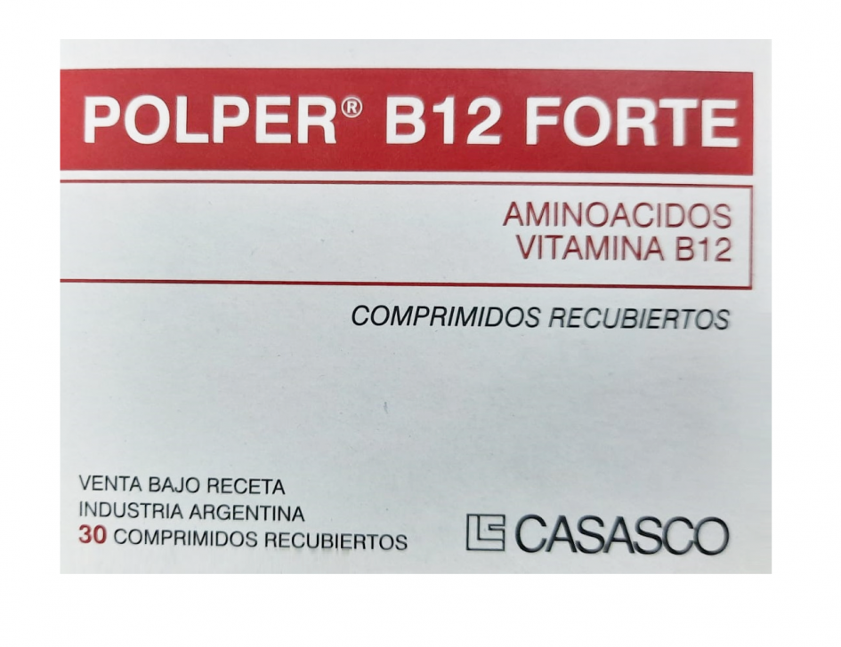 SalemmaOnline | POLPER B12 FORTE X 30 COMPRIMIDOS