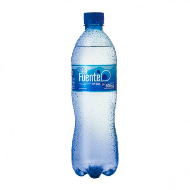 Agua mineral sin gas botella chica