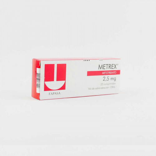 SalemmaOnline | METREX 2.5 MG CJA X 20 COMPRIMIDOS