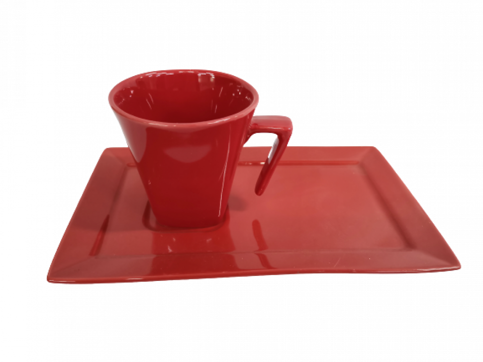 Kit bolsa de café línea roja + 2 pocillos cerámica – El Laboratorio de Café